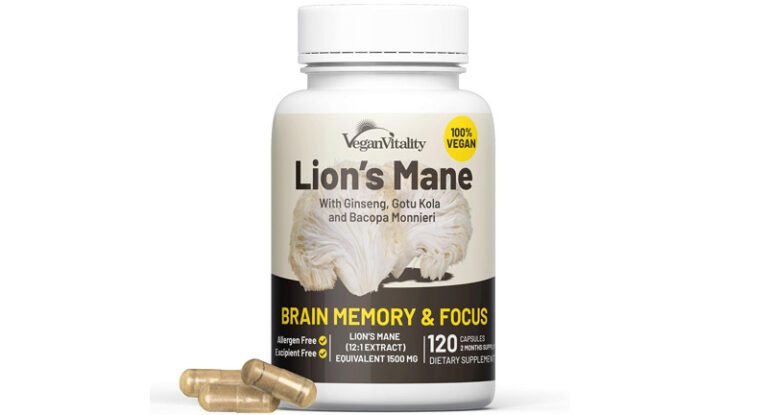 Vegan Vitality Lion's Mane product review